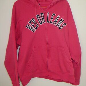 Women's Nola S. & G. Hooded Dark Pnk Sweatshirt